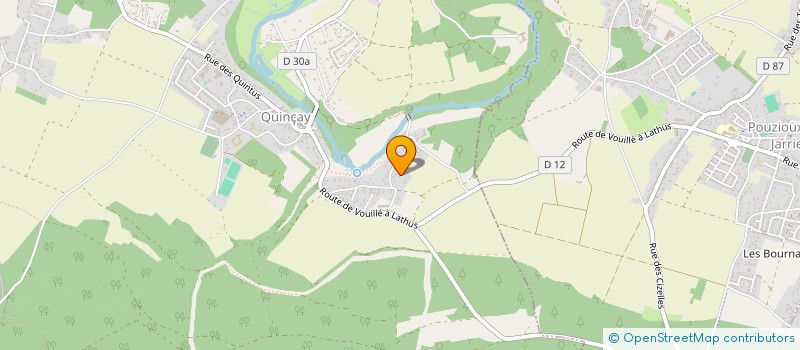 localisation de l'entreprise QUATRE B  QUINCAY