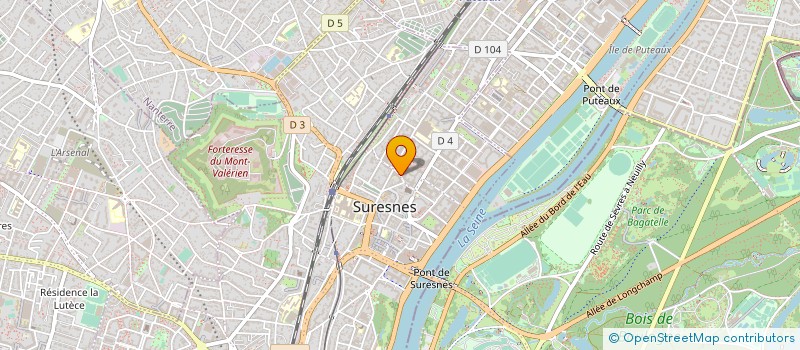 localisation de l'entreprise QUATRE BIS  PARIS