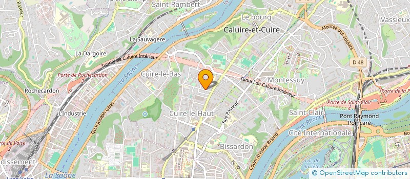 localisation de l'entreprise QUATRE-CENT TRENTE-DEUX HERTZ  CALUIRE-ET-CUIRE