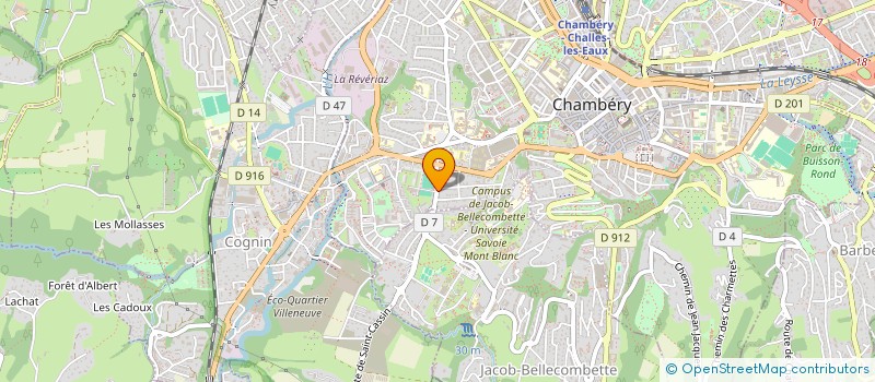 localisation de l'entreprise QUATRE ELEPHANTS CA CONTE ENORMEMENT  CHAMBERY