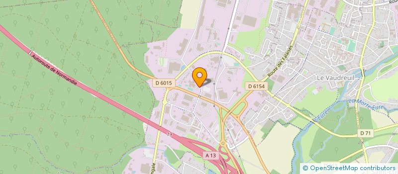 localisation de l'entreprise QUATRE H  VAL-DE-REUIL