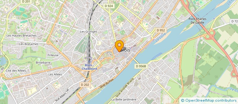 localisation de l'entreprise QUATRE MAY à BLOIS
