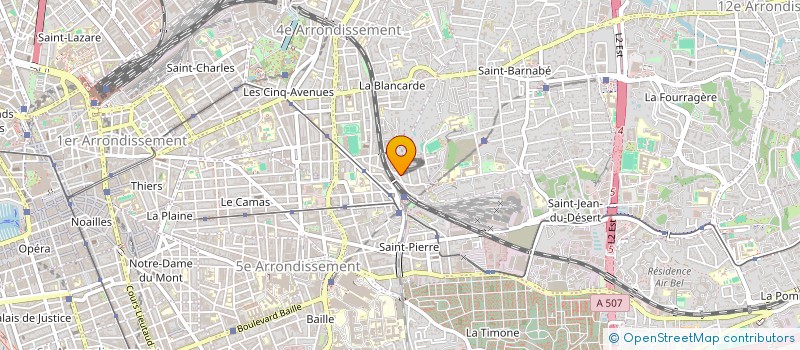 localisation de l'entreprise QUATRE METRES à MARSEILLE