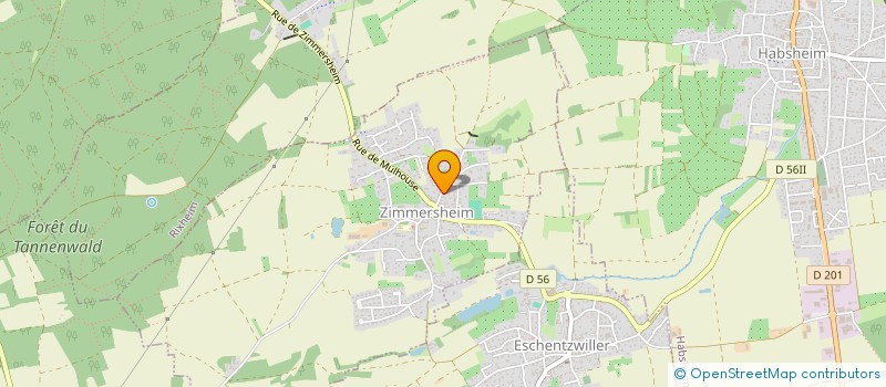 localisation de l'entreprise QUATRE PATES  BRUEBACH