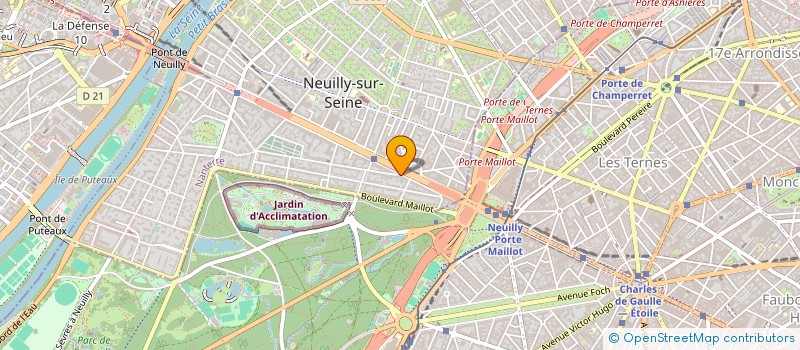 localisation de l'entreprise QUATRE RECORDS à NEUILLY-SUR-SEINE