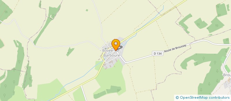 localisation de l'entreprise QUATRE SABOTS POUR UNE VOLTIGE à BOVEE-SUR-BARBOURE