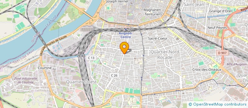 localisation de l'entreprise QUATRE SAISONS à AVIGNON