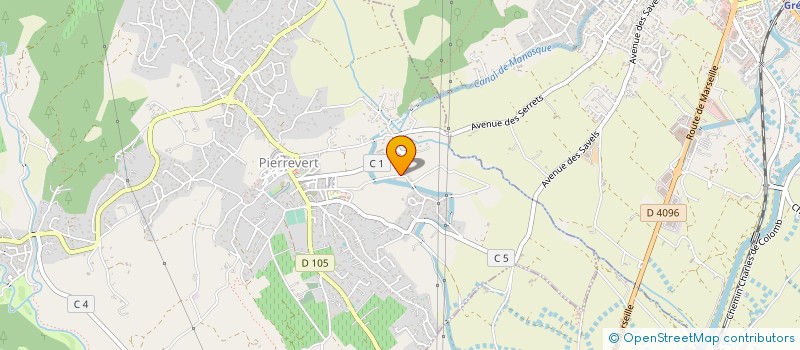 localisation de l'entreprise QUATRE SAISONS EN PROVENCE à PIERREVERT