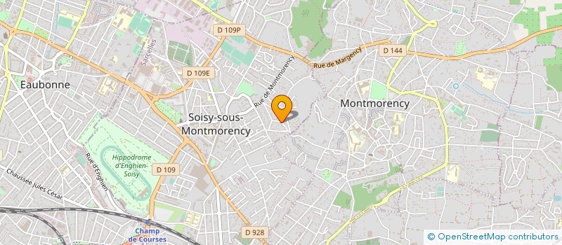 localisation de l'entreprise QUATRE SEPTEMBRE  SOISY-SOUS-MONTMORENCY