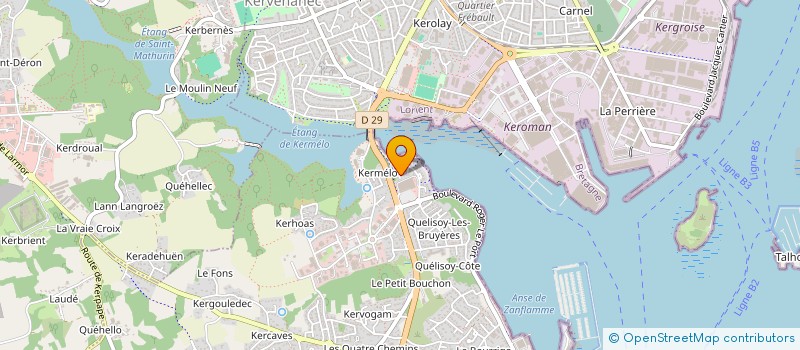 localisation de l'entreprise QUATRECINQUOU  LARMOR-PLAGE