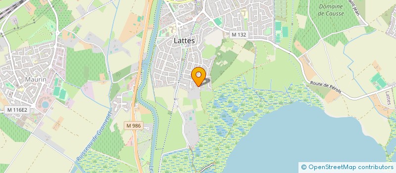 localisation de l'entreprise QUATREFAGES ARCHITECTURE à LATTES