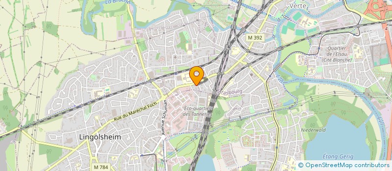 localisation de l'entreprise QUATREGO IMMO  STRASBOURG