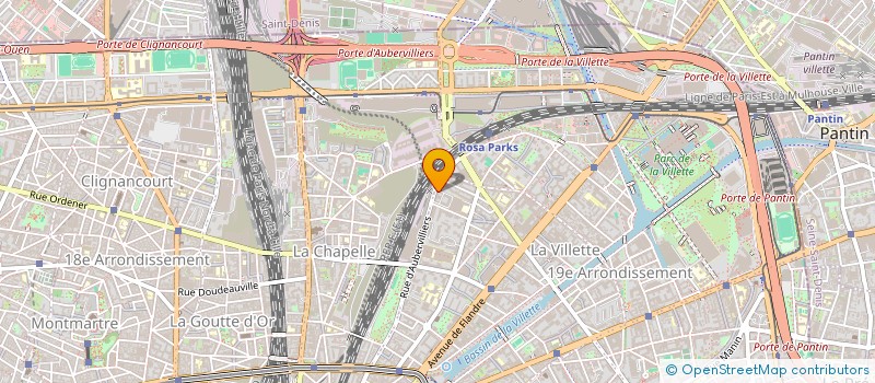 localisation de l'entreprise QUATRES M à PARIS