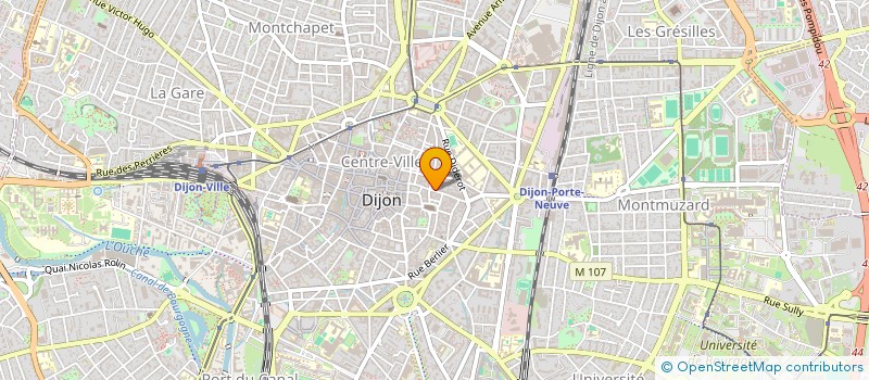localisation de l'entreprise QUATREX à DIJON