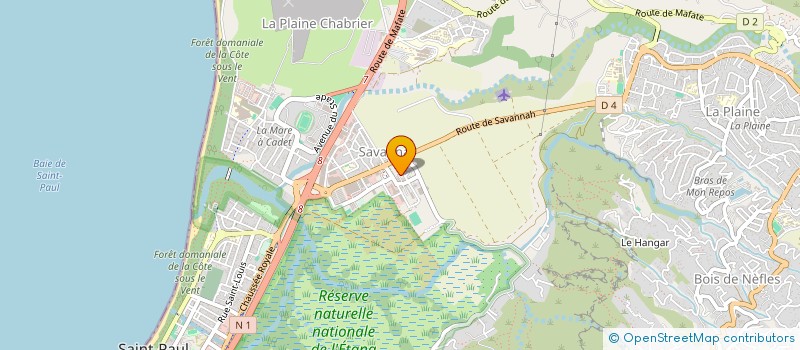 localisation de l'entreprise QUATRIEME DIMENSION à SAINT-PAUL
