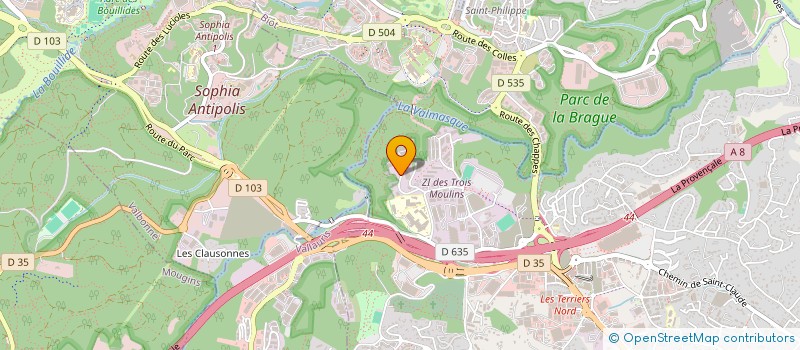localisation de l'entreprise QUATRIEME OEIL à ANTIBES