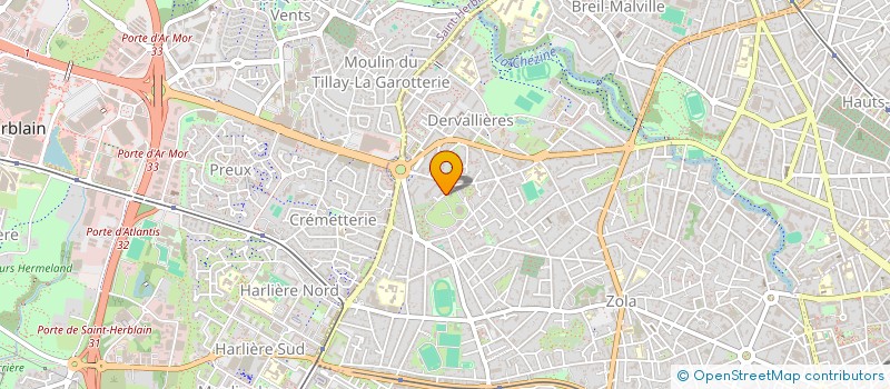 localisation de l'entreprise QUATRIEME UN à NANTES