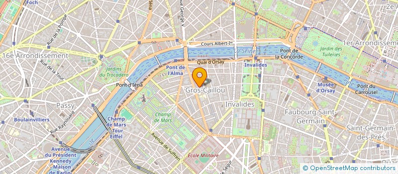 localisation de l'entreprise QUATRIS CONCEPT à PARIS