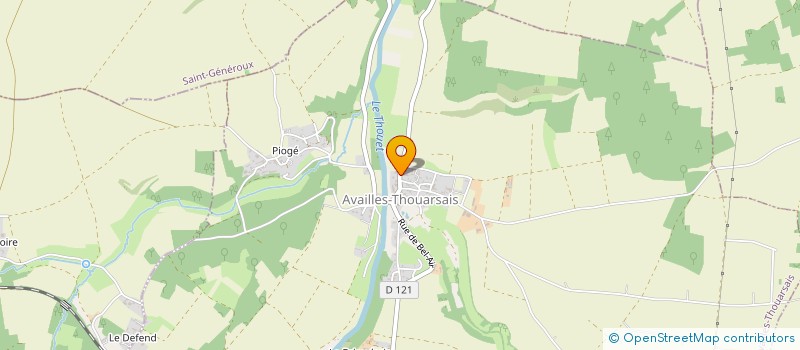 localisation de l'entreprise QUATRISON  AVAILLES-THOUARSAIS