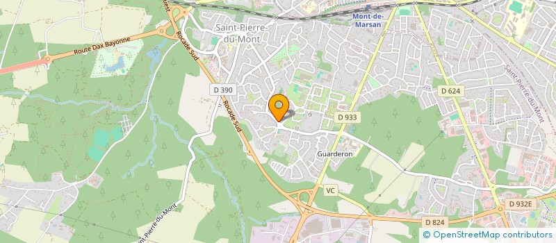 localisation de l'entreprise QUATRO  HAUT-MAUCO