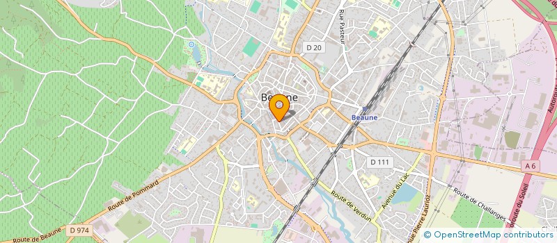 localisation de l'entreprise QUATROFOLIO à BEAUNE