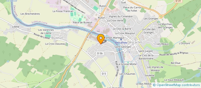 localisation de l'entreprise QUATTER TEDDY à BUXEUIL