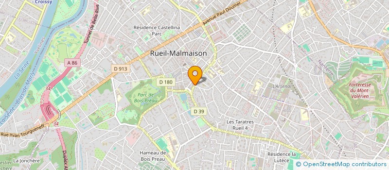 localisation de l'entreprise QUATTRA GROUP à RUEIL-MALMAISON