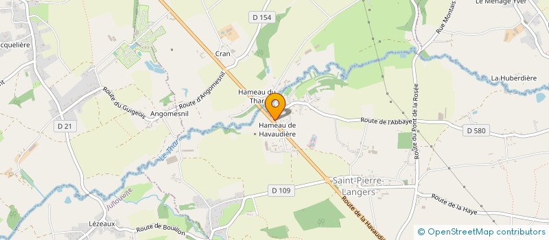 localisation de l'entreprise QUATTRO  JULLOUVILLE