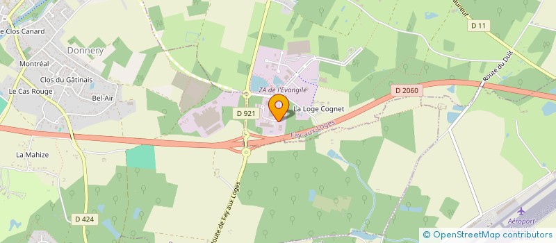 localisation de l'entreprise QUATTRO INVEST à FAY-AUX-LOGES