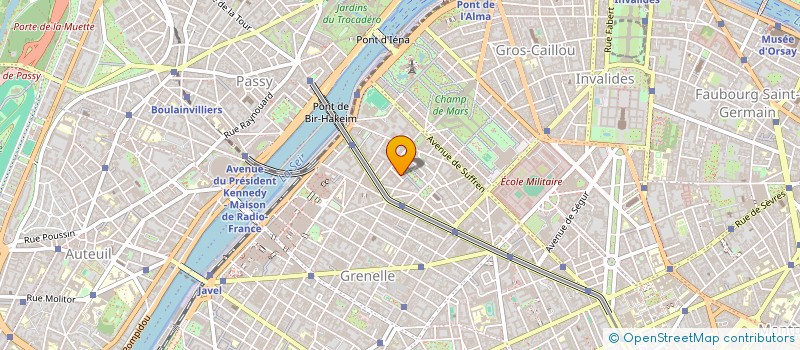 localisation de l'entreprise QUATTRO STELLE  PARIS