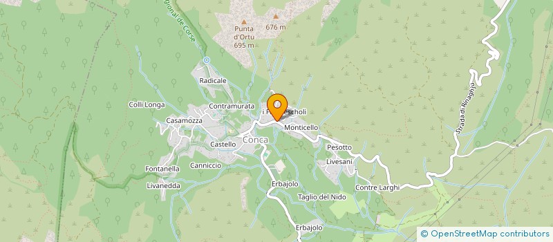 localisation de l'entreprise QUATTROCCHI BTP à CONCA