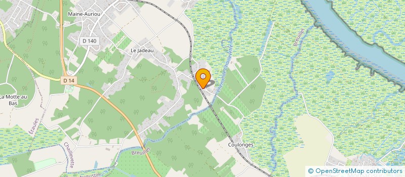 localisation de l'entreprise QUATTROCENTO CONSEIL FORMATION  CHAILLEVETTE