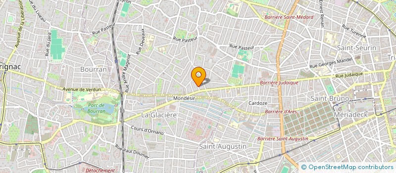 localisation de l'entreprise QUATTUOR  BORDEAUX