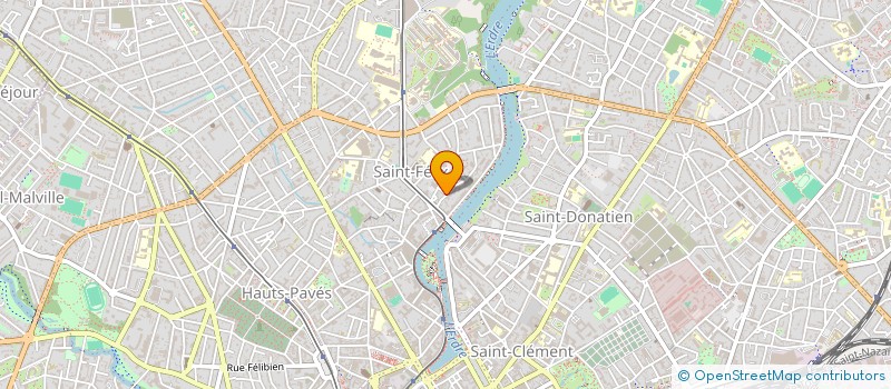 localisation de l'entreprise QUATTUOR IMMO à NANTES