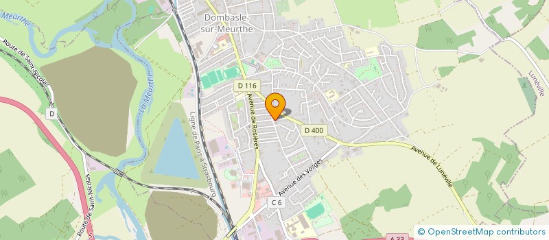 localisation de l'entreprise QUATTUOR TEMPORA  DOMBASLE SUR MEURTHE