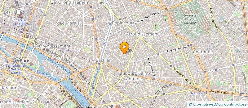 localisation de l'entreprise QUATUOR ALOYSIA  PARIS