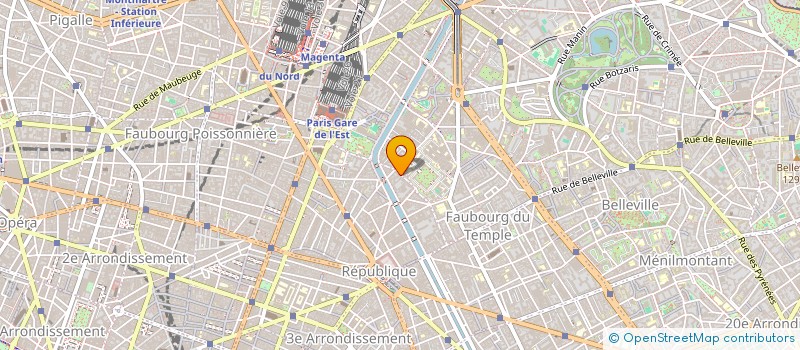 localisation de l'entreprise QUATUOR ARUNDO  PARIS