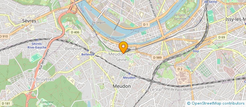 localisation de l'entreprise QUATURA à MEUDON