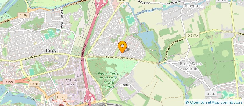 localisation de l'entreprise QUAZA TCG  SAINT-THIBAULT-DES-VIGNES