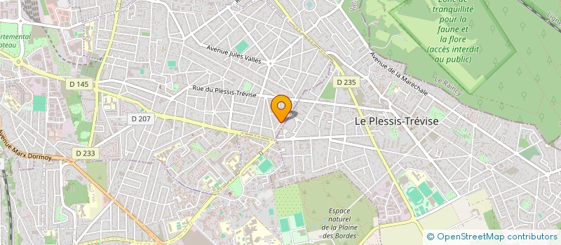 localisation de l'entreprise QUBE à CHAMPIGNY-SUR-MARNE