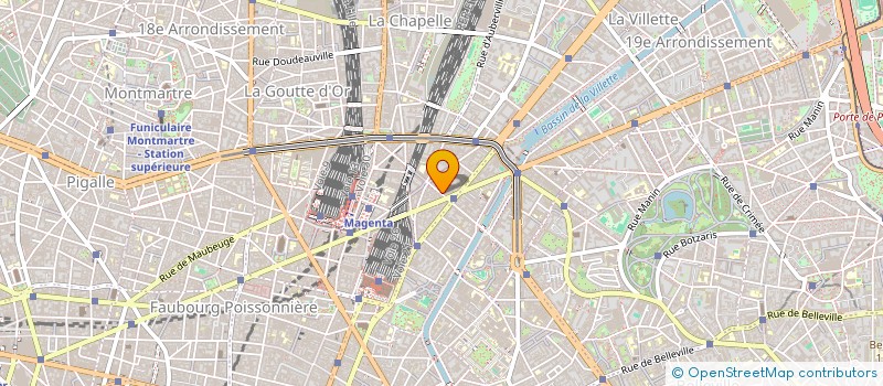 localisation de l'entreprise QUBIK ARCHITECTURE  PARIS