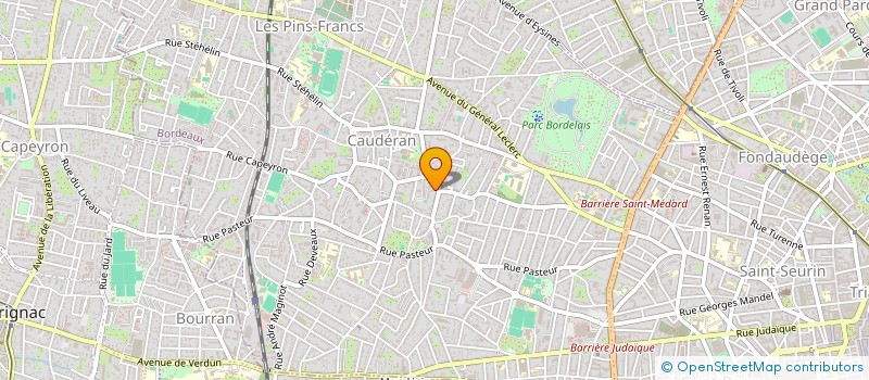 localisation de l'entreprise QUE BA PLA  BORDEAUX