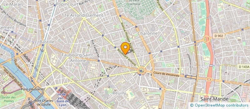 localisation de l'entreprise QUE CHOISIR ENSEMBLE  PARIS