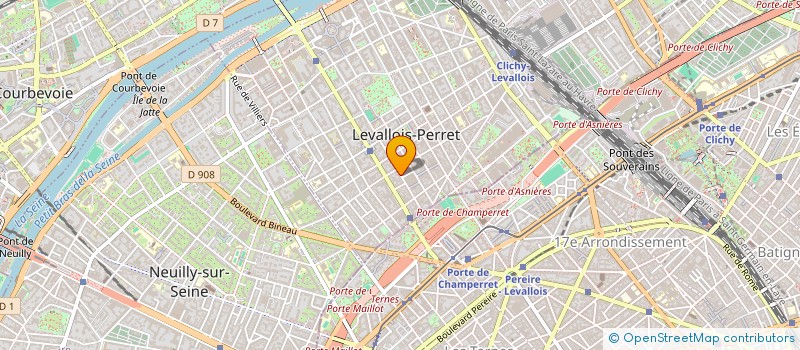 localisation de l'entreprise QUE DU BON à LEVALLOIS PERRET