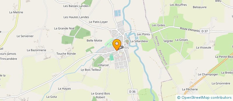 localisation de l'entreprise QUE DU BONHEUR  AMANLIS