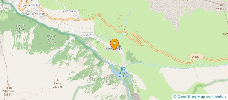 localisation de l'entreprise QUE DU BONHEUR A VILLAR D'ARENE  VILLAR-D'ARENE