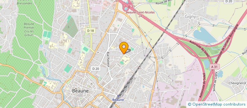 localisation de l'entreprise QUE DU LOVE à BEAUNE