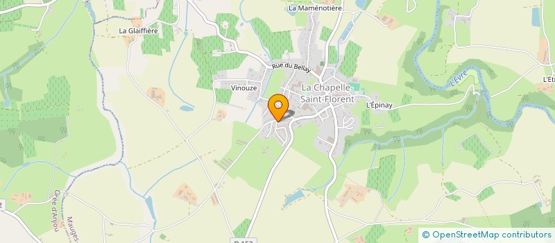 localisation de l'entreprise QUE FAIT-ON AUJOURD'HUI ? (QFOA) à MAUGES-SUR-LOIRE