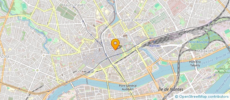 localisation de l'entreprise QUE ME  NANTES