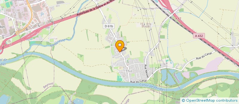 localisation de l'entreprise QUE SE PASSE THIL  THIL